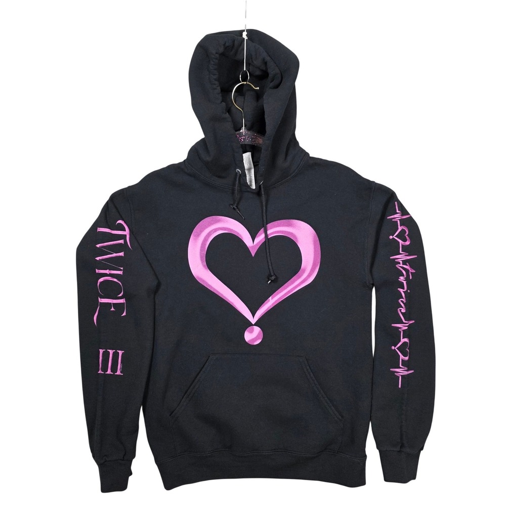 Twice‎ 4th World Tour III 2022 Concert Hoodie Black Unisex Size S